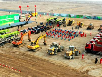 新疆庫車綠氫示范項(xiàng)目迎來土建施工高峰